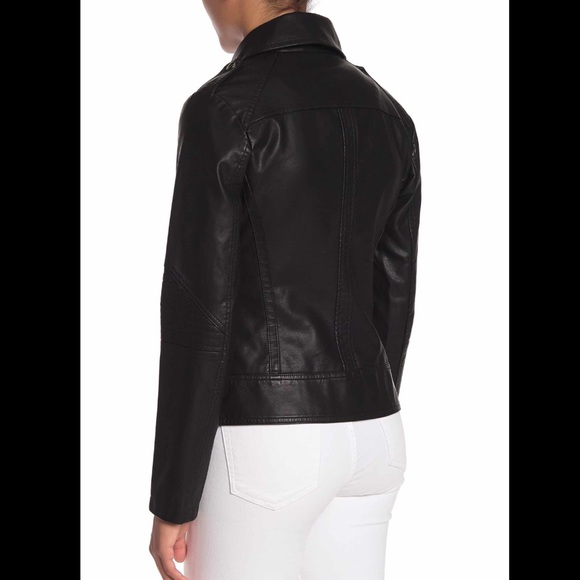 Guess Jackets & Coats Guess Faux Leather Jacket Xs Poshmark